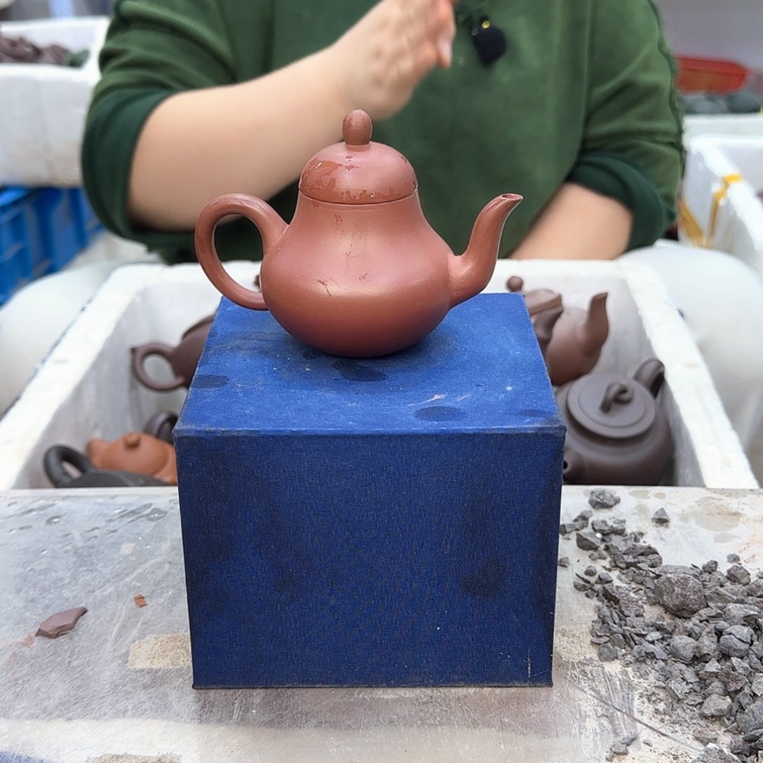 紫砂茶壶宜兴紫砂壶瑕疵处理