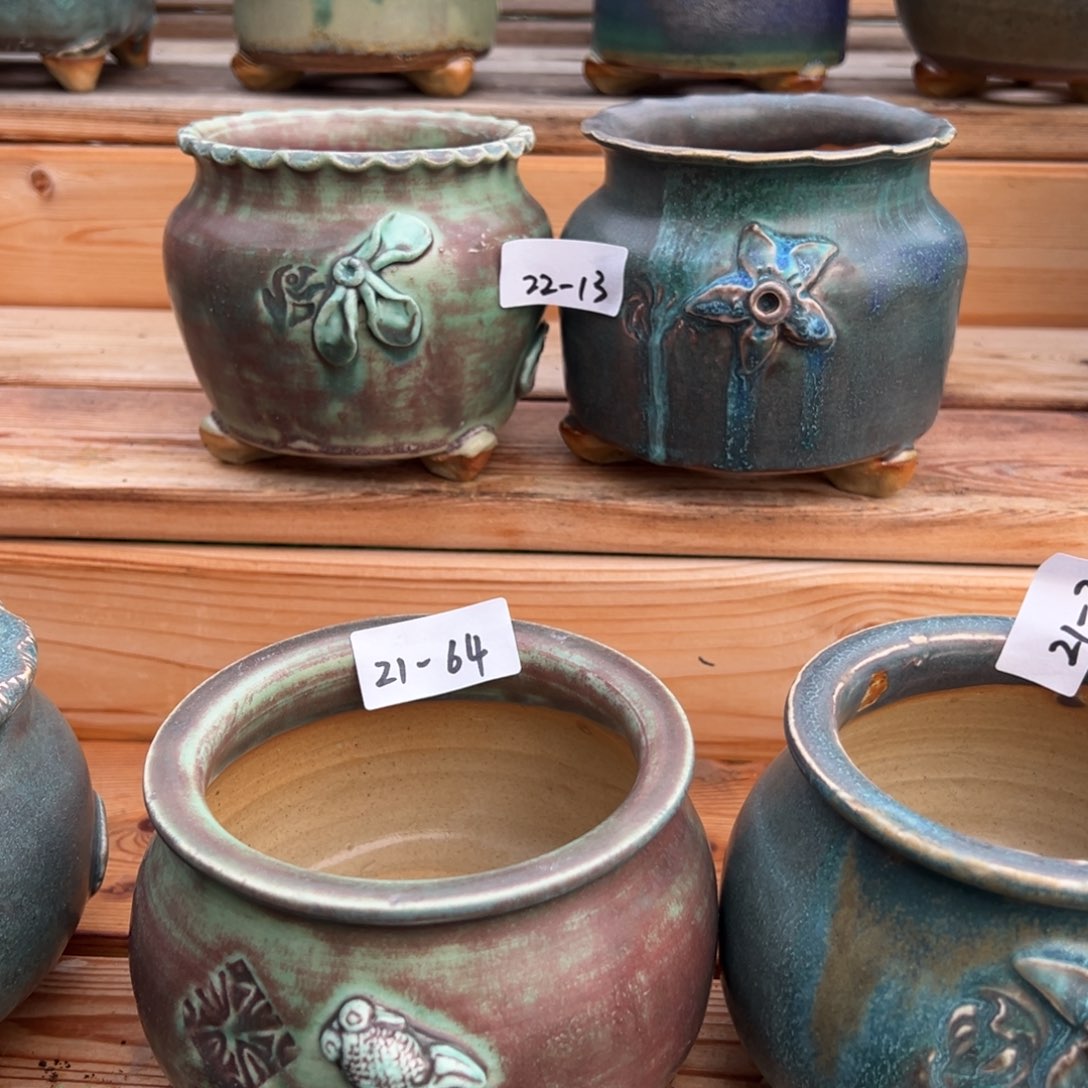 佳***齐22-13花盆小鹿园艺