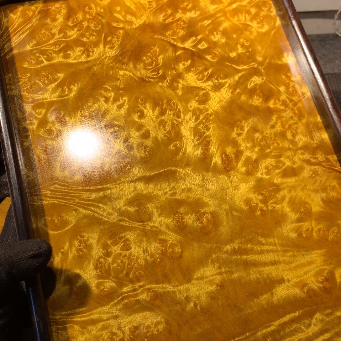 金丝楠黄金樟茶盘