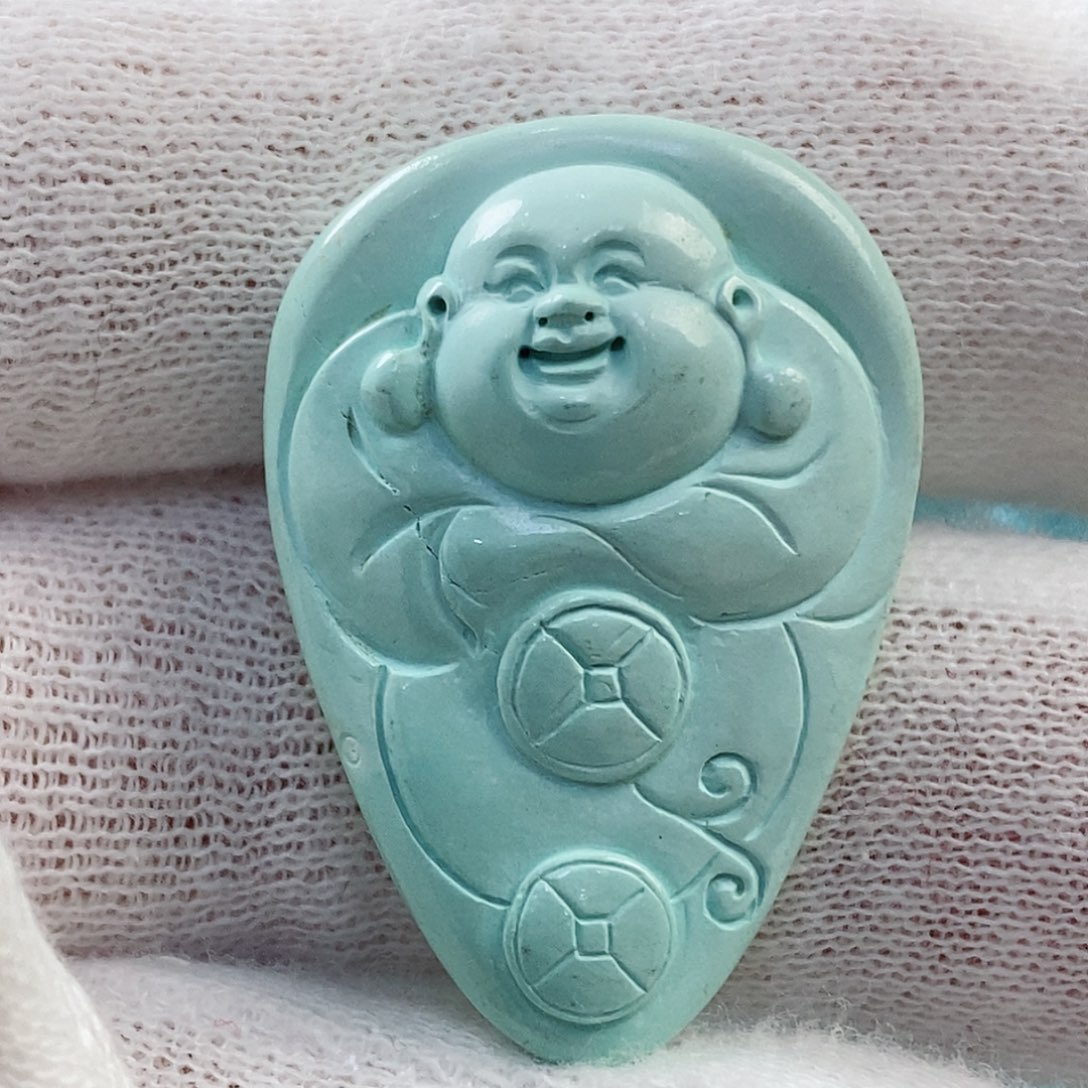 绿松石珠宝奇石未镶嵌