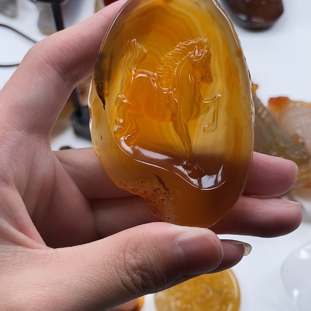 玛瑙/玉髓未镶嵌颈饰