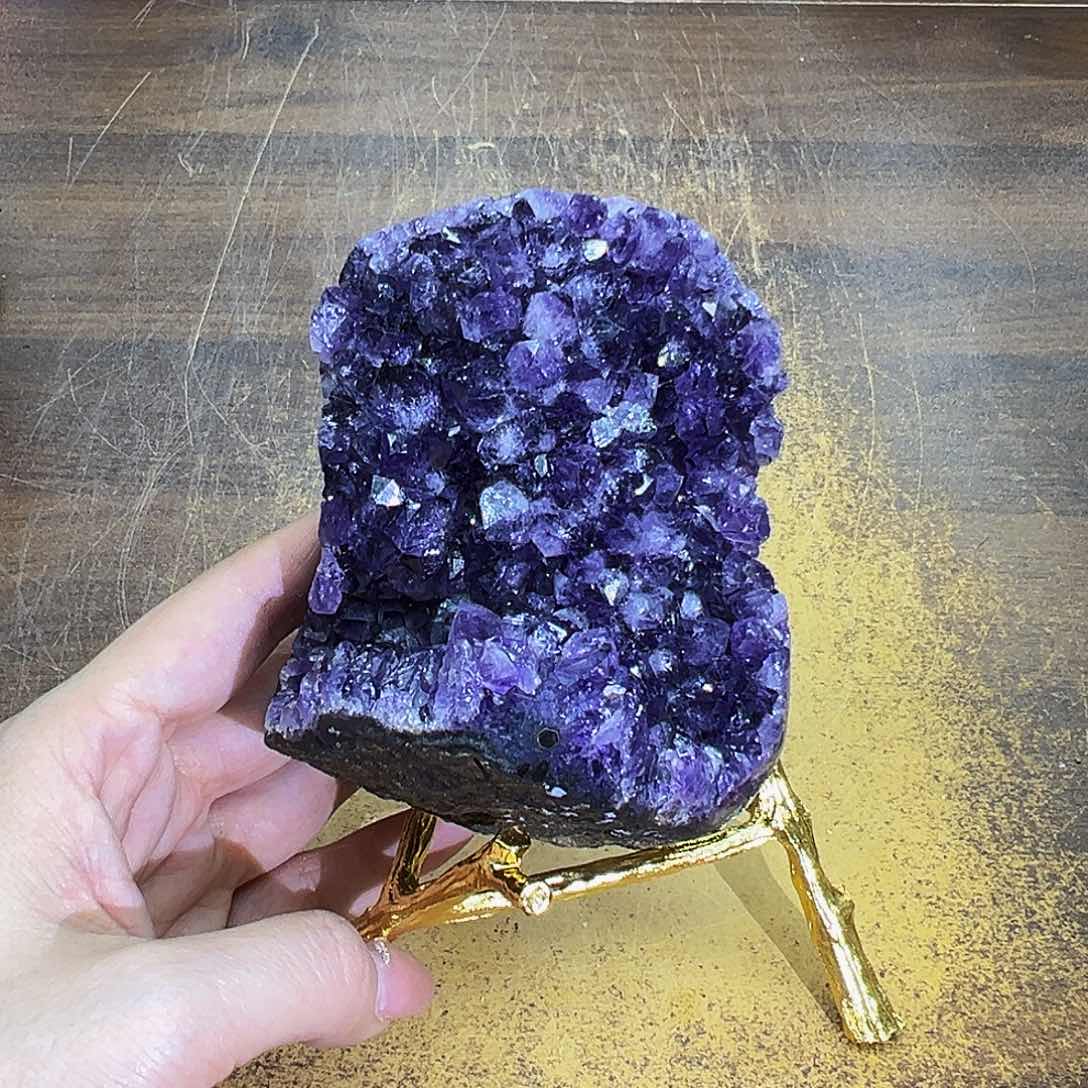 紫晶摆件未镶嵌晶体