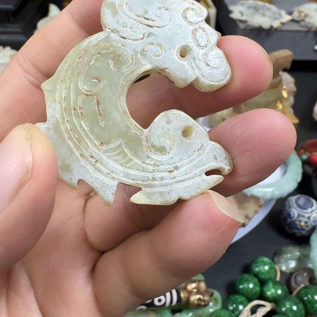 和田玉（糖玉）未镶嵌挂件