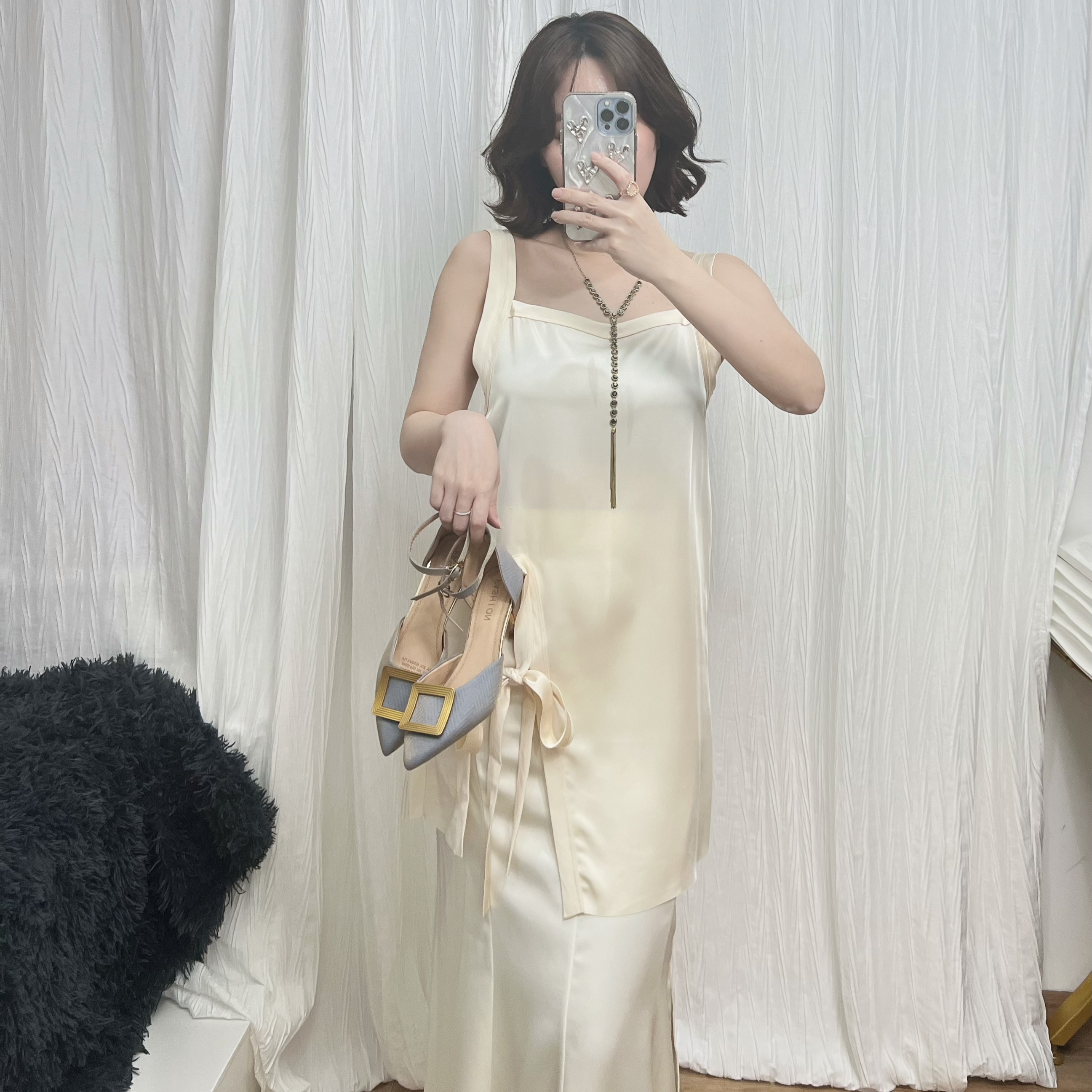Umi家柜货小众显瘦法式高级女装（no退no换）