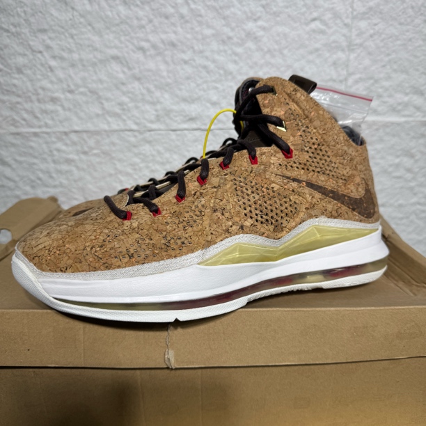 全新未使用 NIKE/耐克 44.5码 詹姆斯10 EXT Cork 软木塞 球鞋