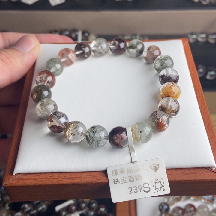 水晶手串未镶嵌水晶手串