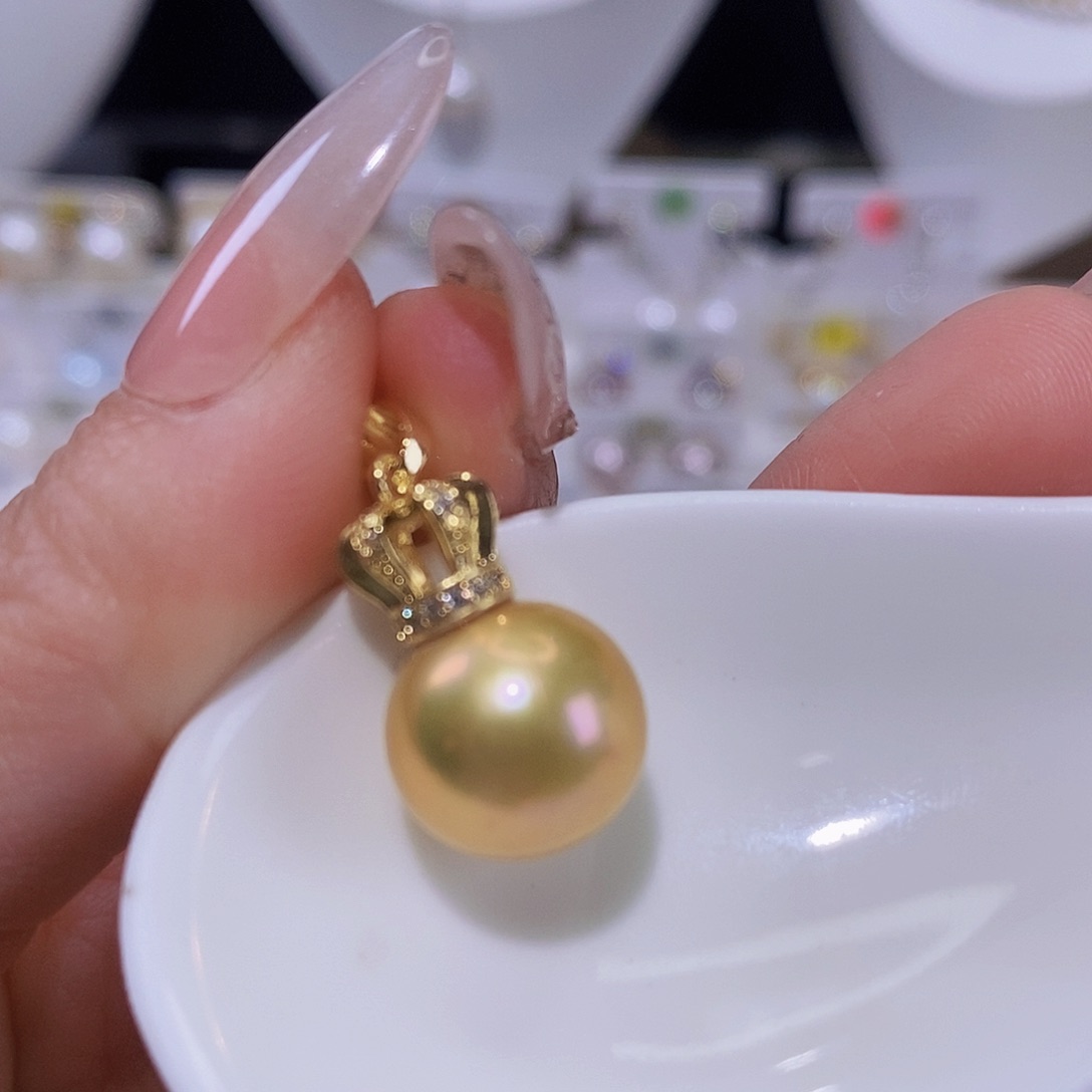 淡水珍珠颈饰合金