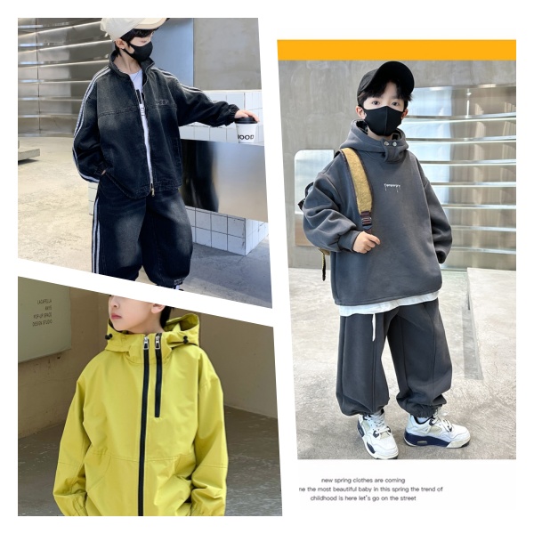HF(601-700)【按主播报身高过款编码下单】时尚童装外套【非图片】