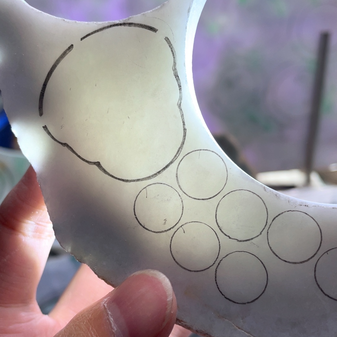 翡翠未镶嵌挂件K缅甸天然翡翠片料