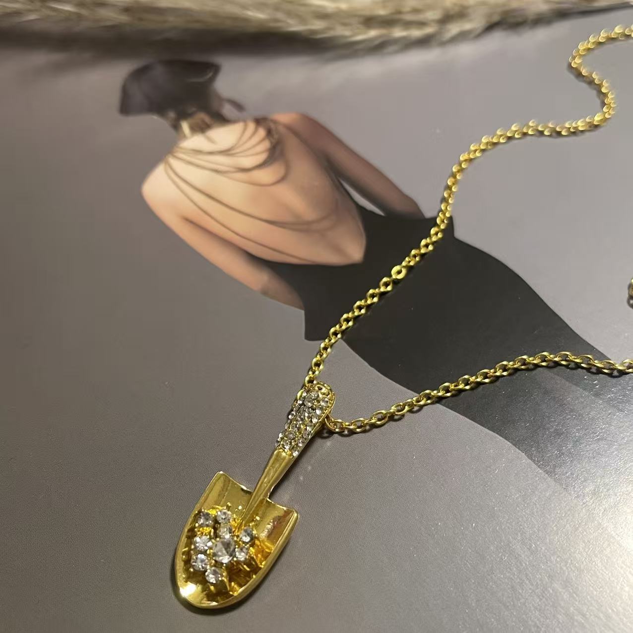 铜合金项链 岩朵饰品-2822-时尚项链-2