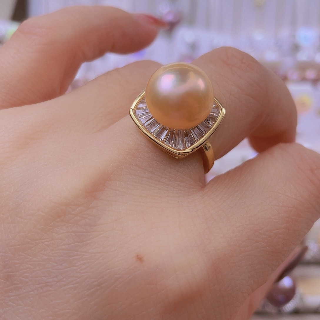 戒指淡水珍珠未镶嵌