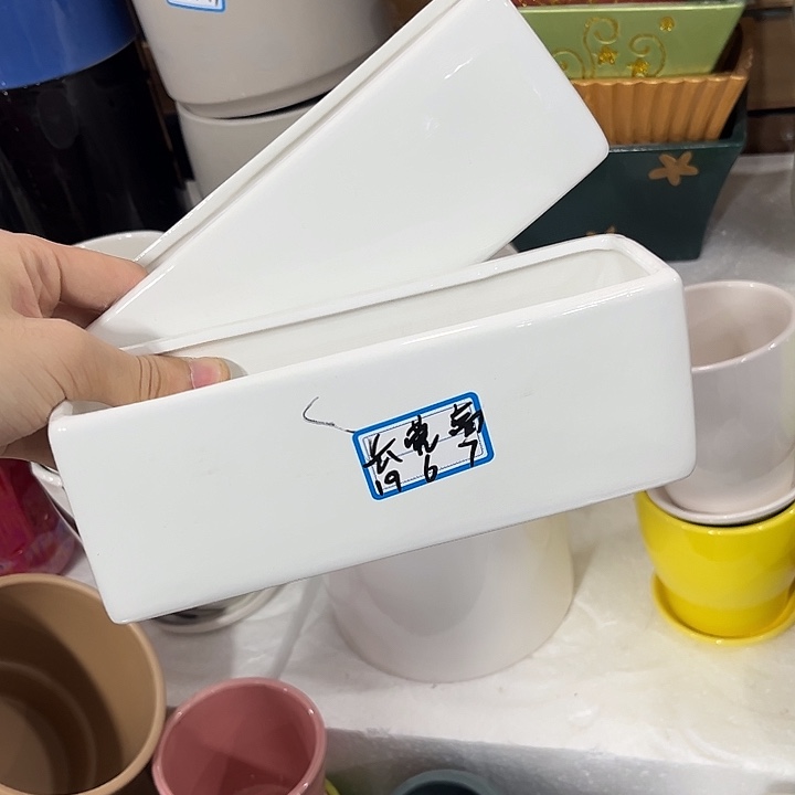 有孔！福利价陶瓷花盆性价比