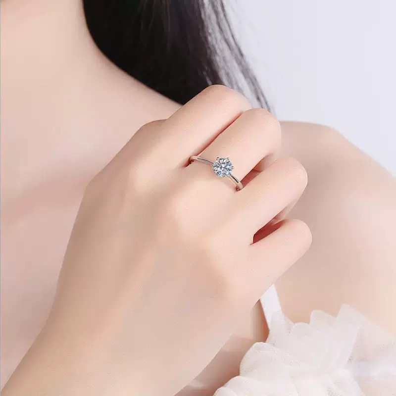 【NFZS】0.3CTTTTTTT家六爪女戒
