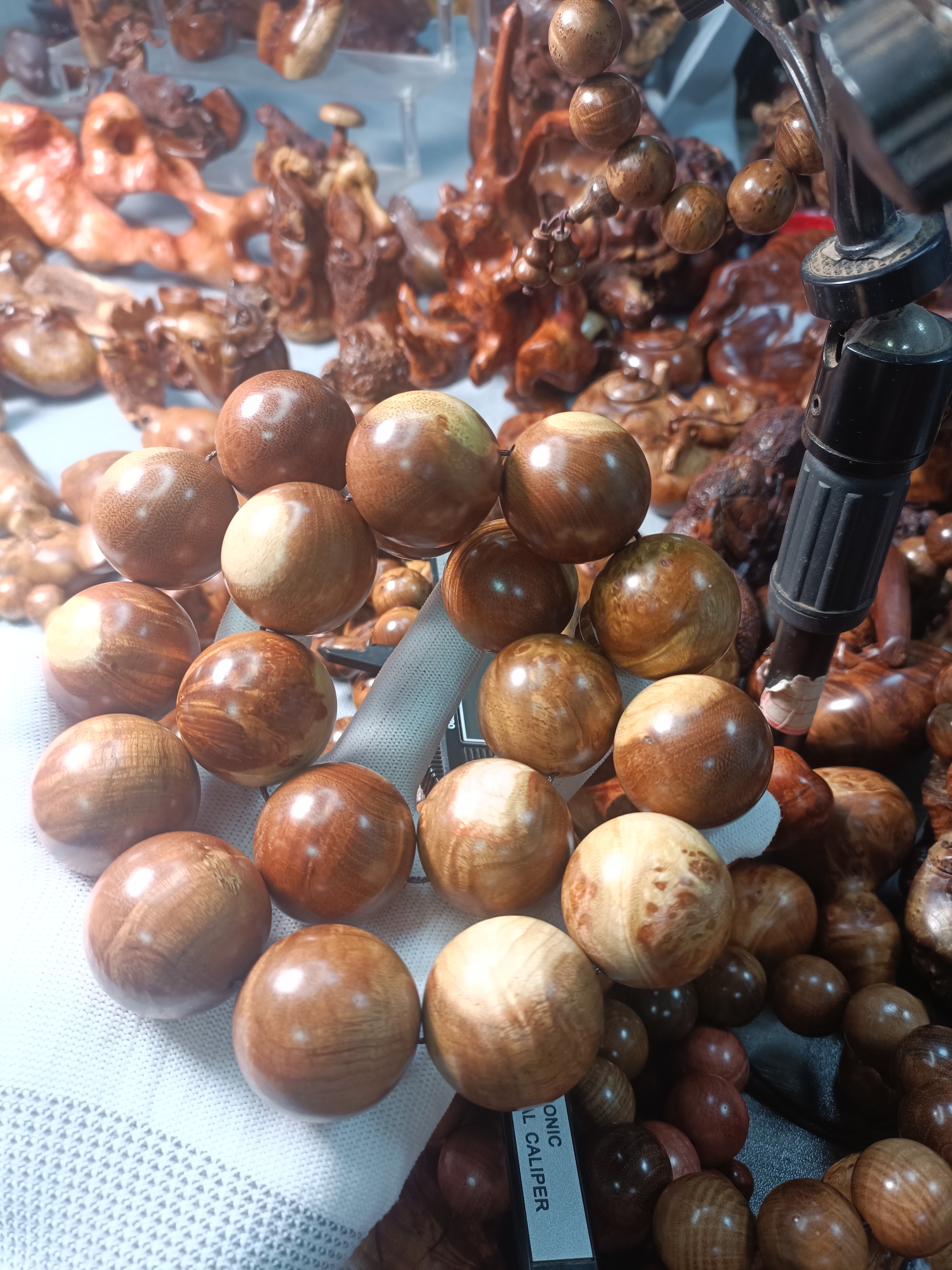 麻梨疙瘩火琉璃手把件