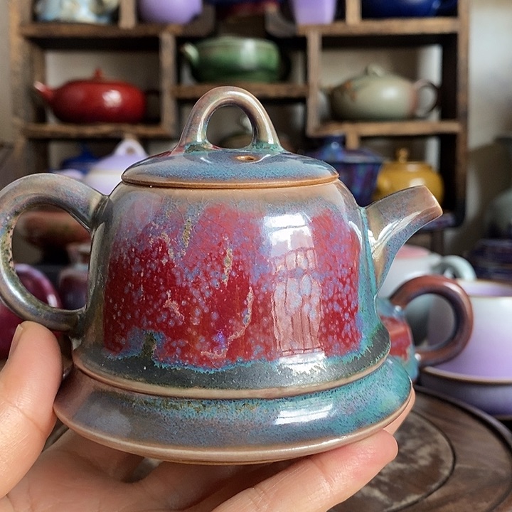 用****0中国神后钧瓷茶具