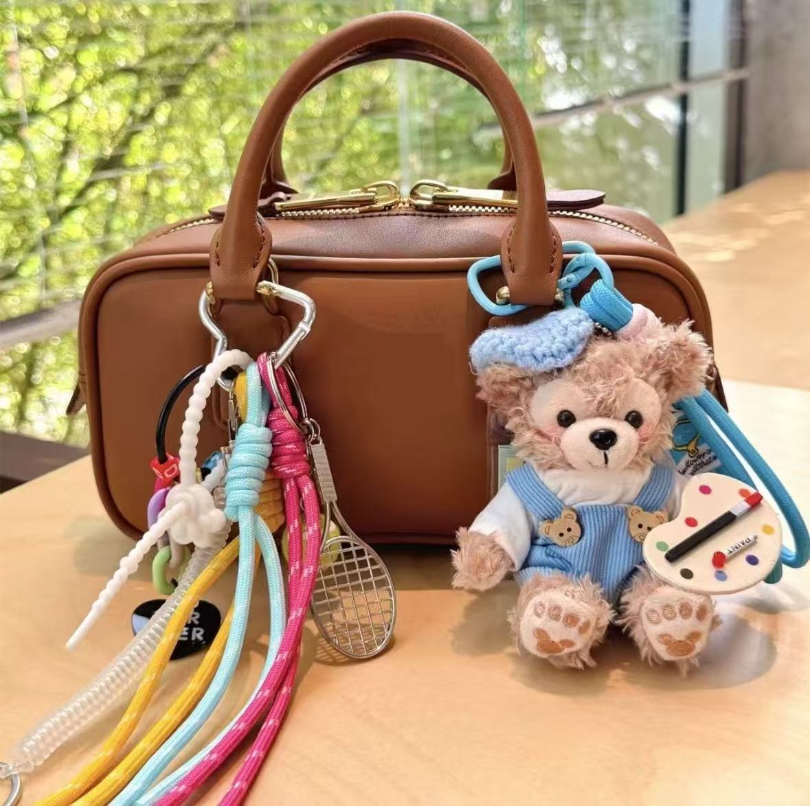 Miu系毛绒包挂钥匙扣