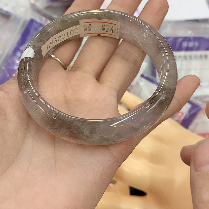 水晶手镯未镶嵌29(5859sss)