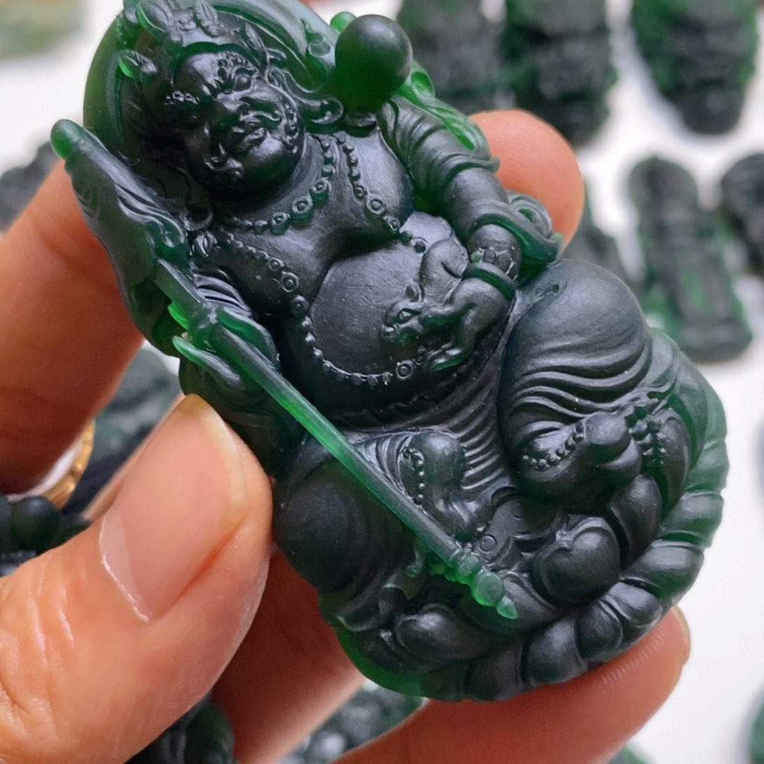 定制翡翠未镶嵌老****）天然A货翡翠Z