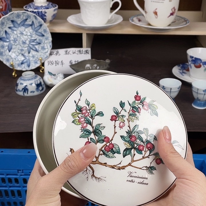 山***月陶瓷满18包邮瓷器默认微瑕