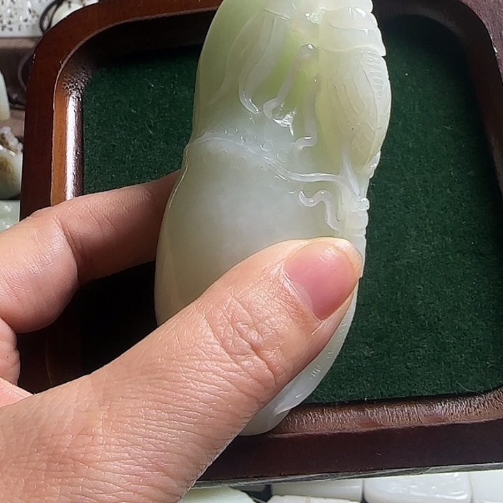 温***道瓷片新号开播挂件一个