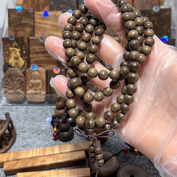 金丝楠手串/手链金丝楠木小叶桢楠