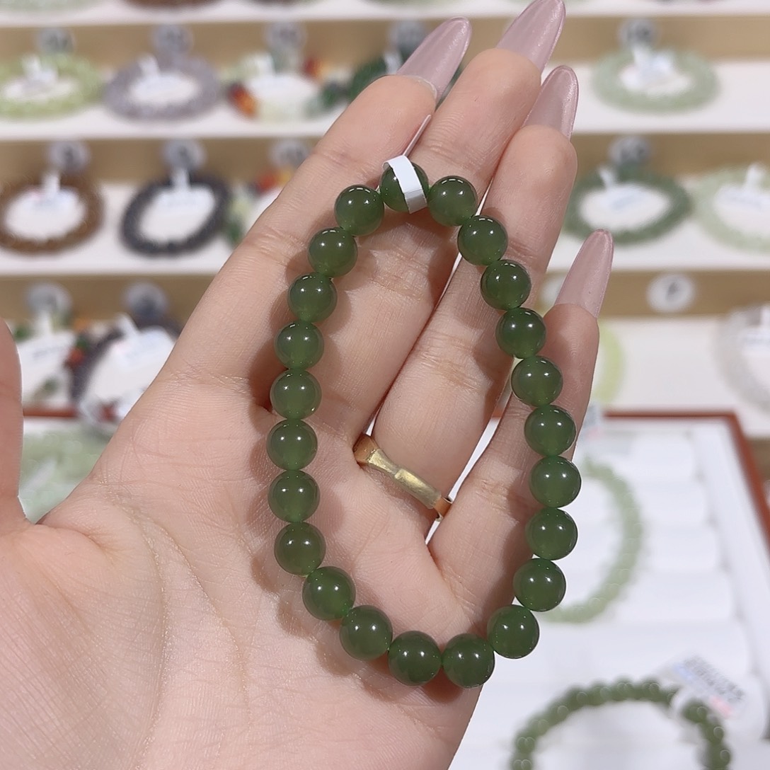 未镶嵌和田玉手链₍****₎y