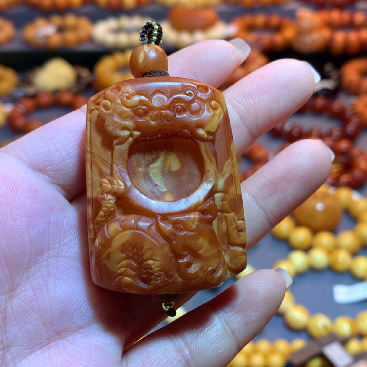 【闪购商品】未镶嵌吊坠(不含链)蜜蜡