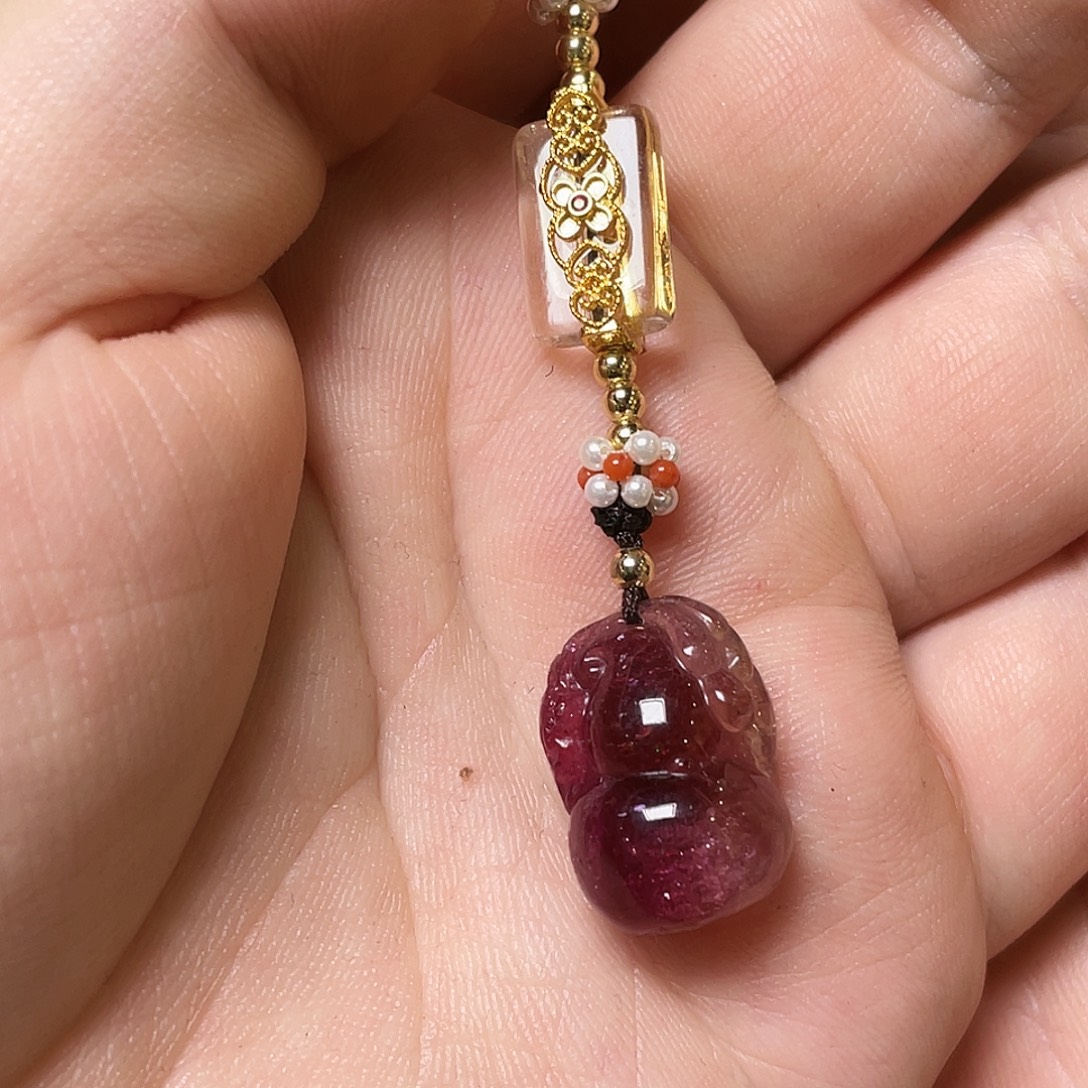 南***絮碧玺吊坠(不含链)未镶嵌