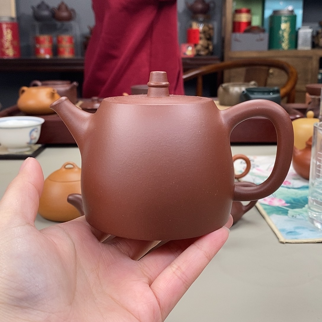 紫砂茶壶底槽清汉铎半手300