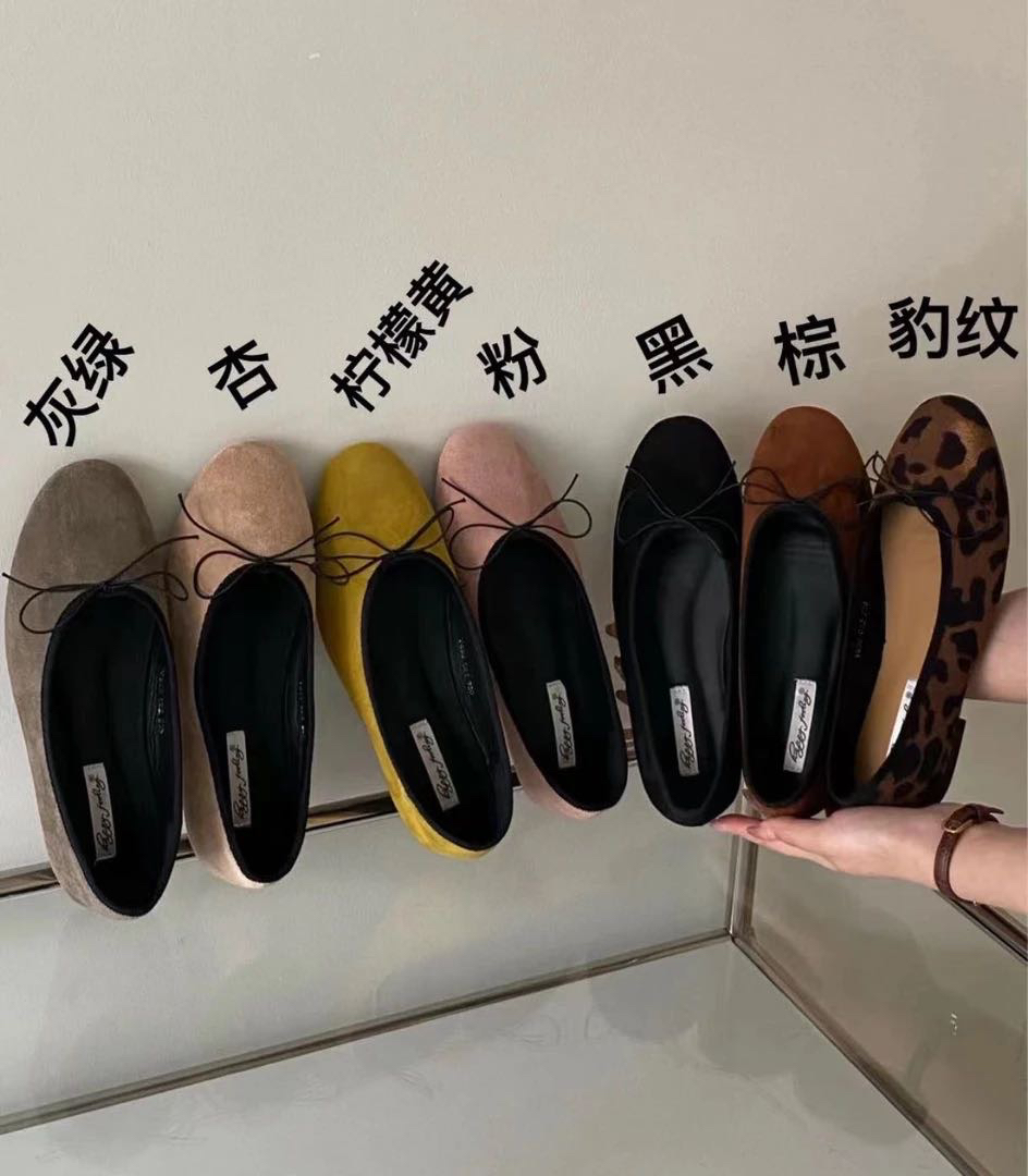 859-622 休闲时刻~气质一脚蹬豆豆鞋女蝴蝶结瓢鞋复古浅口单鞋