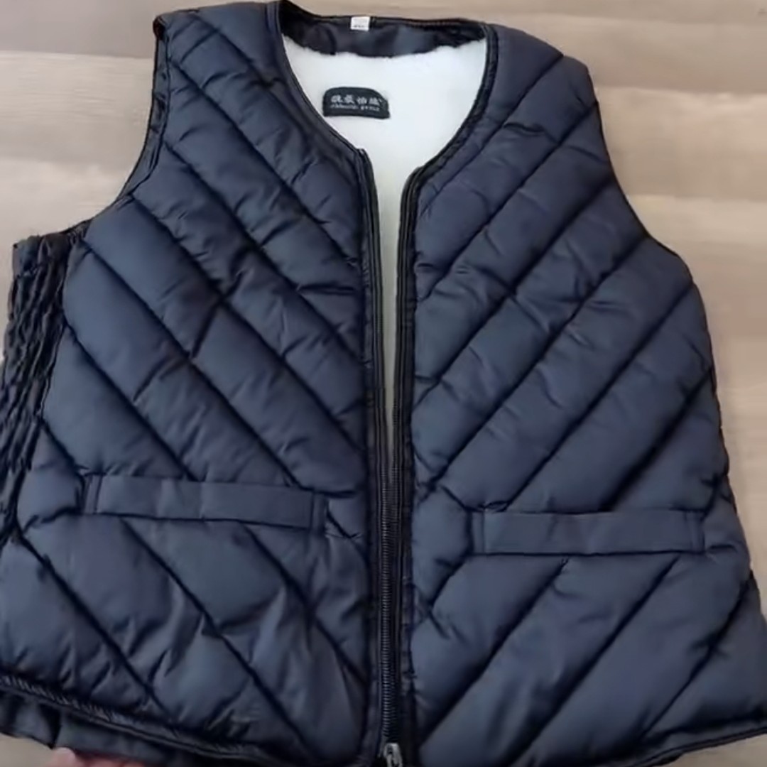 保暖短款修身马夹时尚口袋秋冬加厚款女款