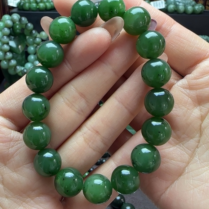 和田玉（碧玉）手串未镶嵌