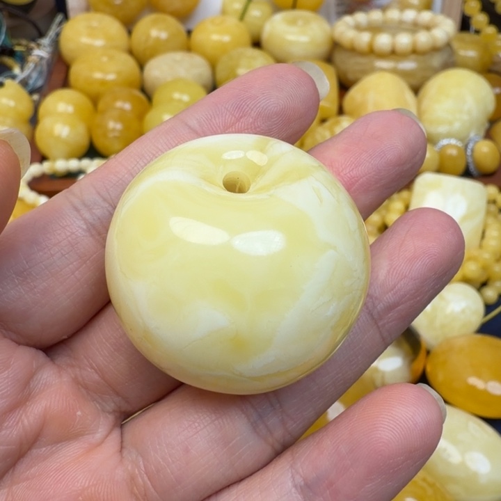 蜜蜡未镶嵌颈饰天然蜜蜡