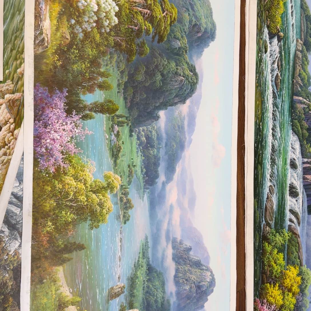 油画你在哪呢你现在干