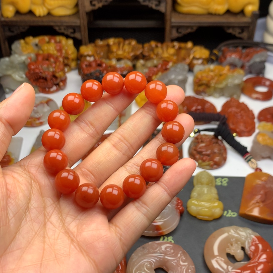 石英质玉（黄龙玉）挂件未镶嵌