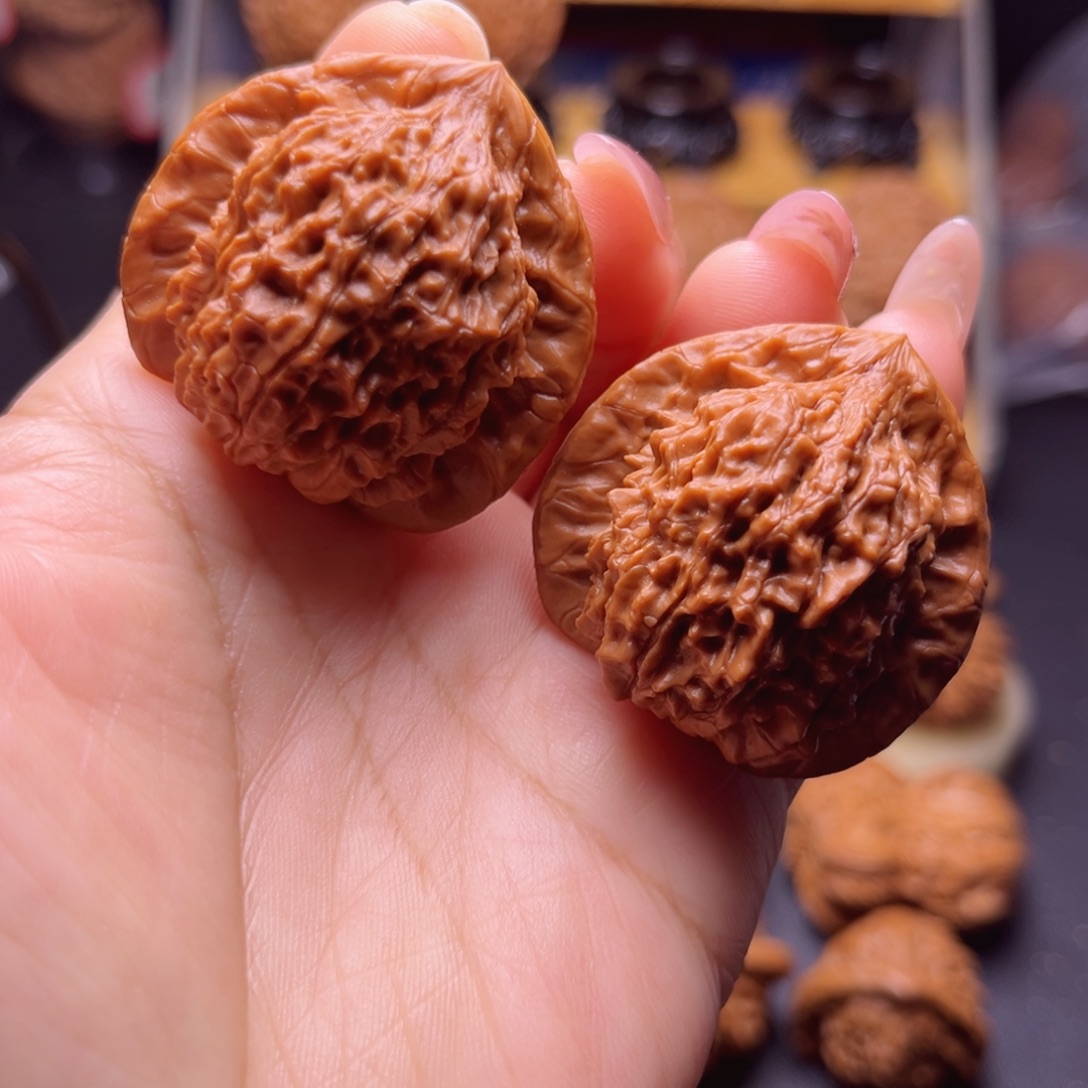 吊坠文玩核桃硬核，野核朱雀