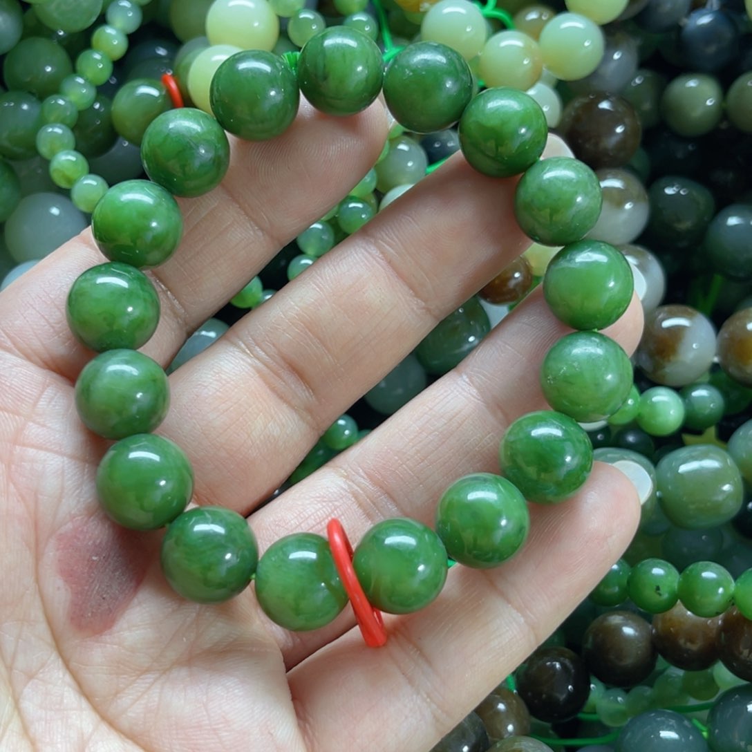 和田玉手链未镶嵌