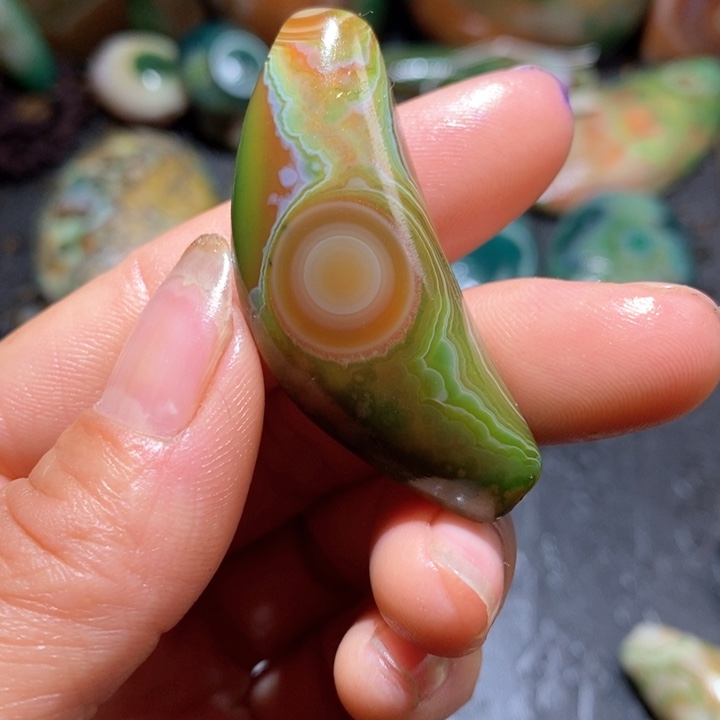 石英质玉颈饰未镶嵌