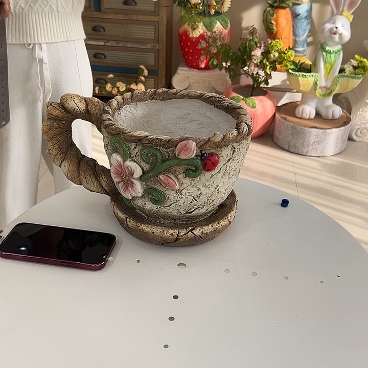 花园摆件红红火火