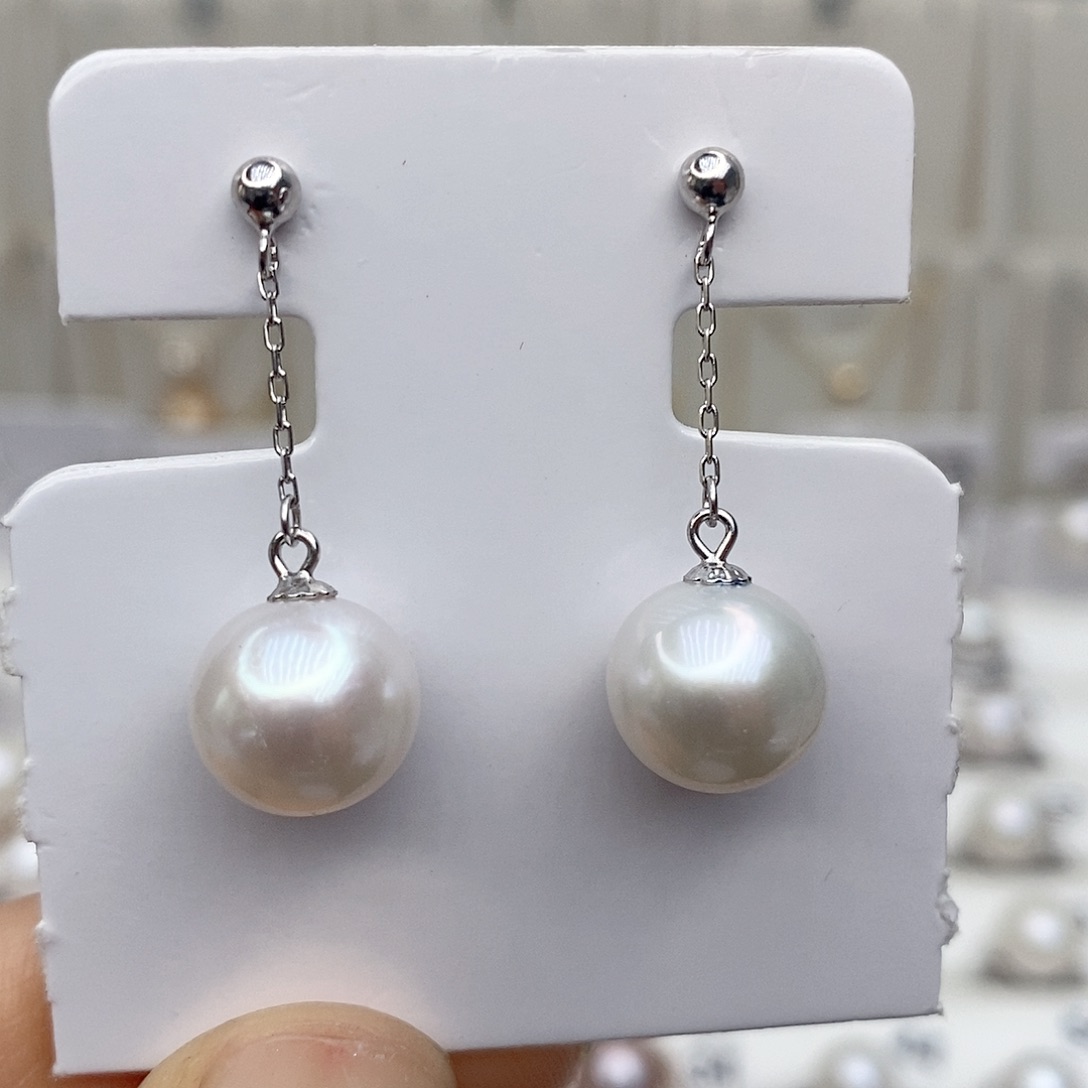 淡水珍珠颈饰银S925镶嵌