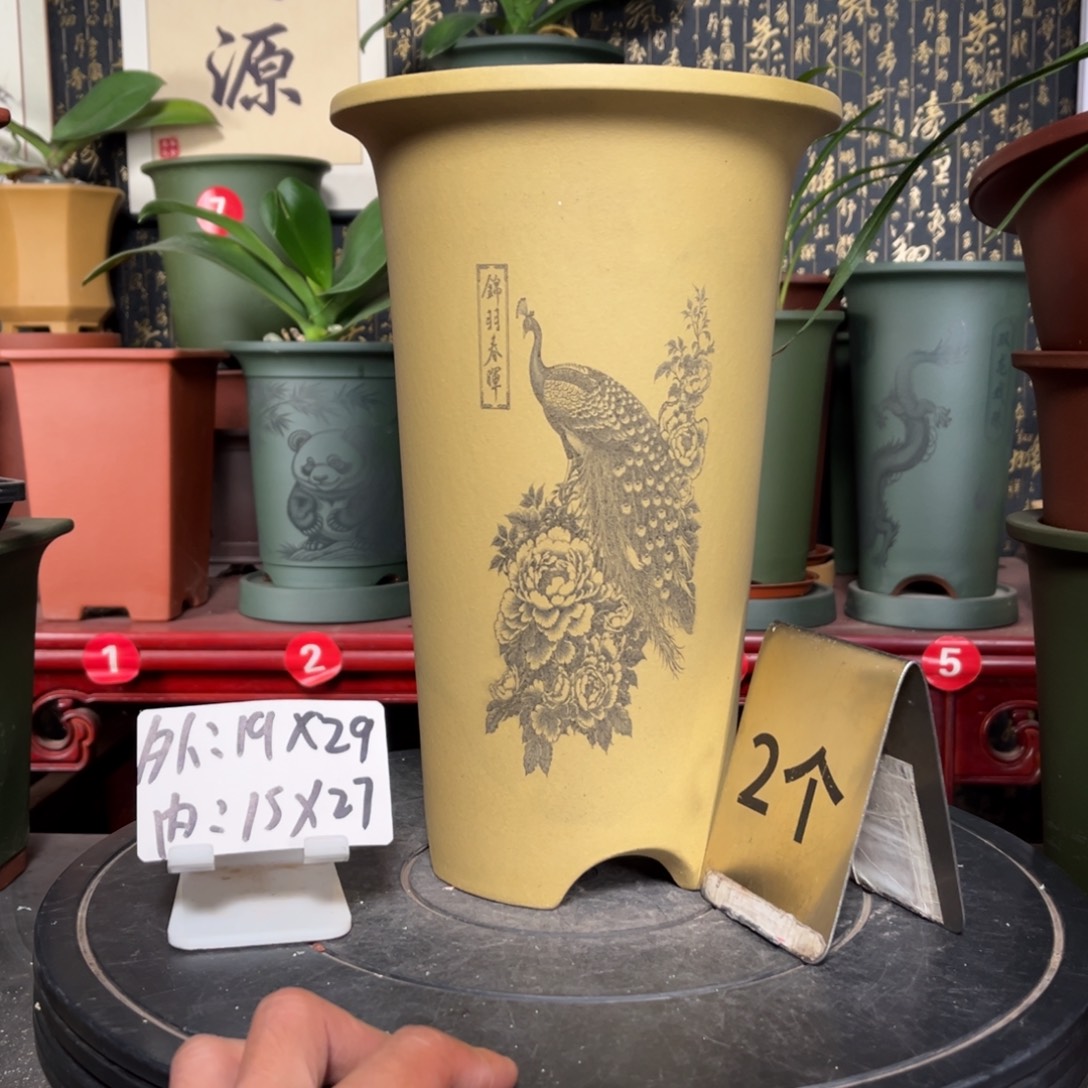 紫砂花盆紫砂花盆