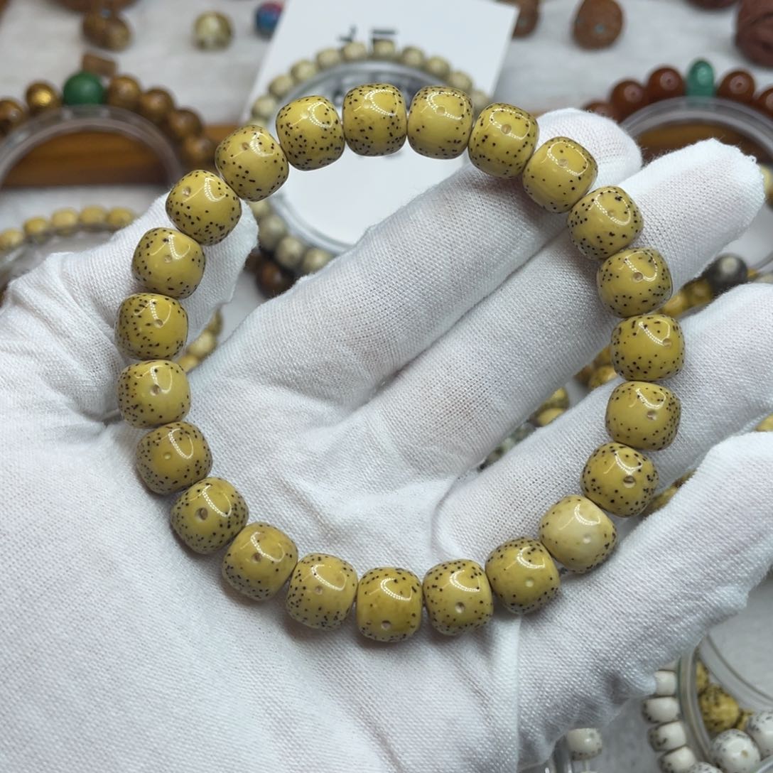 星月菩提手串10/9石玉