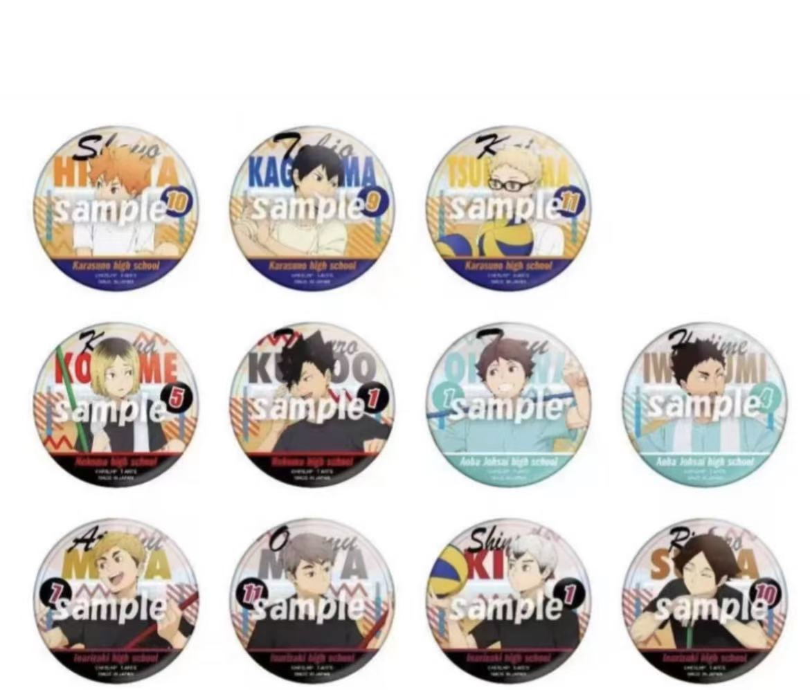 【日谷】 排球少年 扫除 打扫吧唧徽章系列  盲盒  （正版默认代拆）