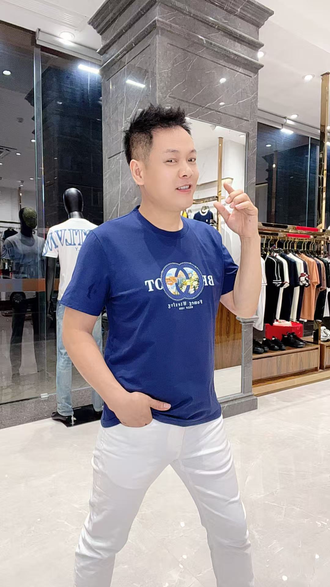 533夏季新款男士欧货时尚T恤衫