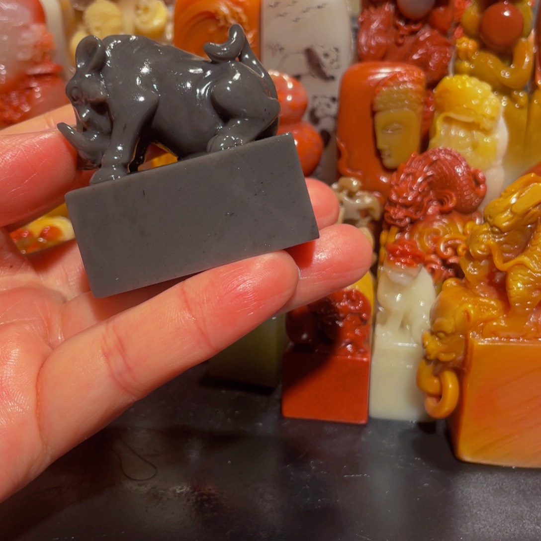 寿山石印石精美寿山