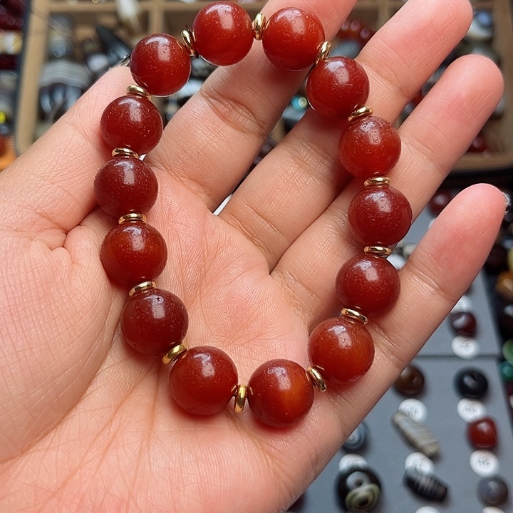 玛瑙/玉髓未镶嵌珠宝半成品幽*