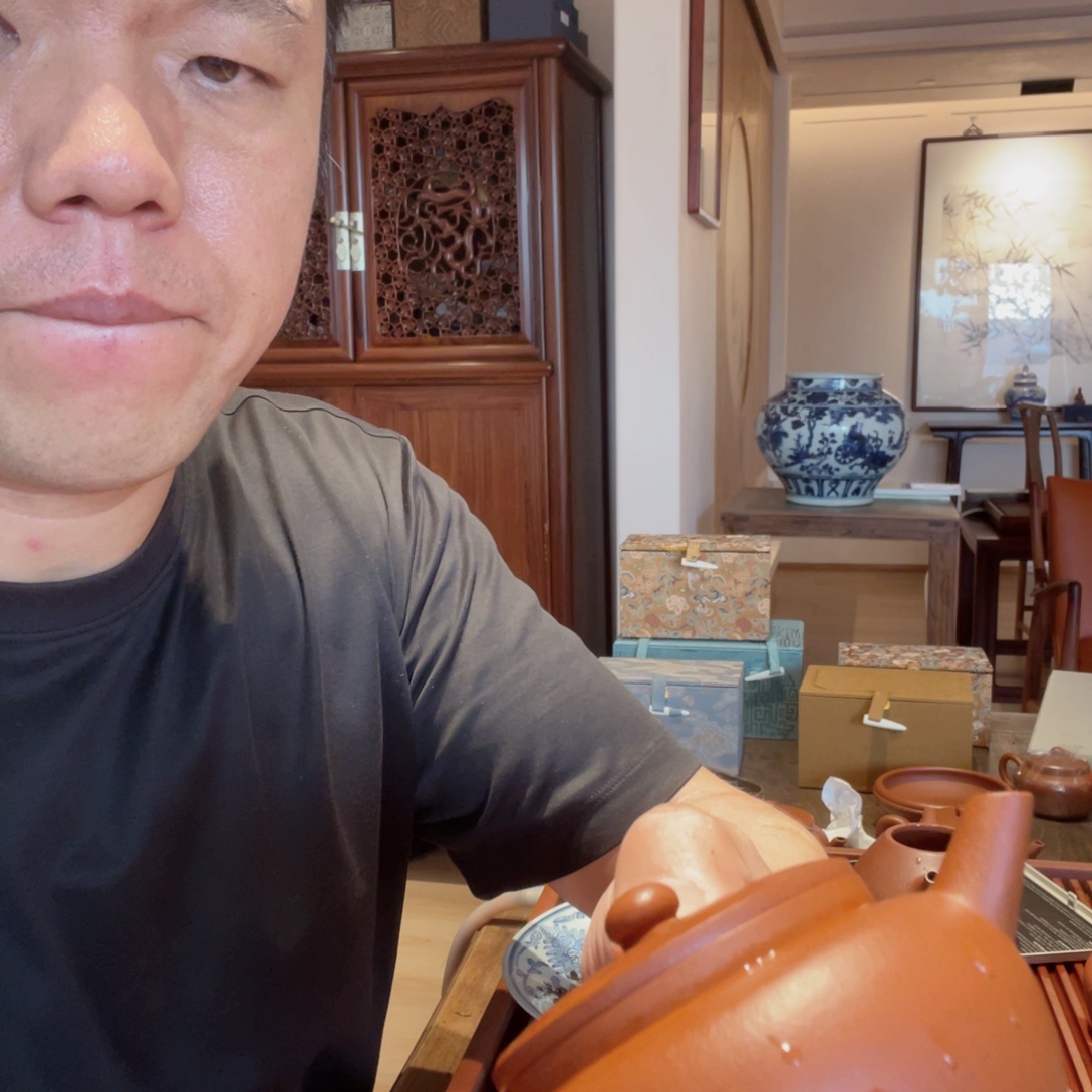 S***e茶壶紫砂朱泥壶 吴鹏豪制作