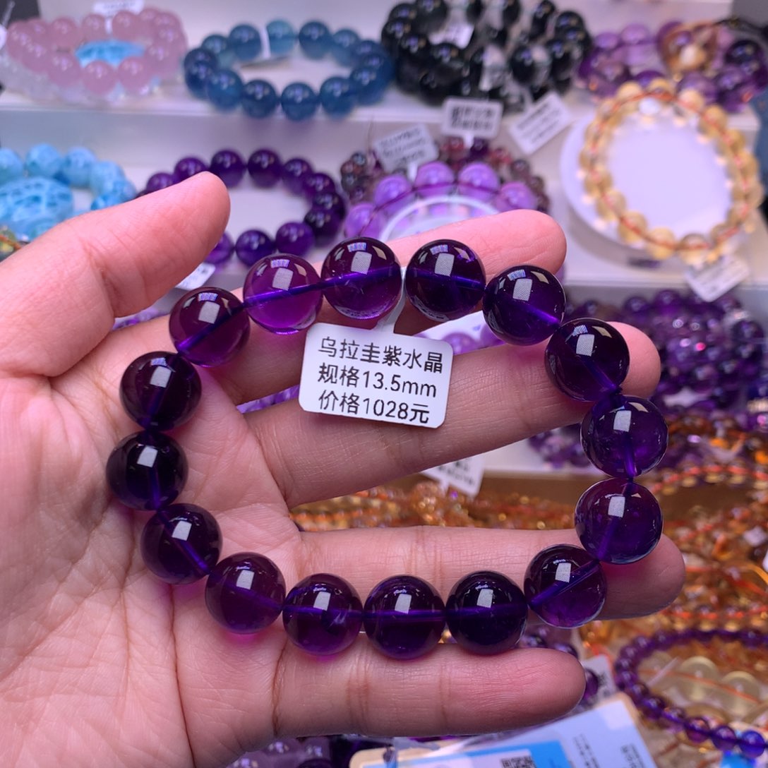 水晶手链未镶嵌小****桃手链