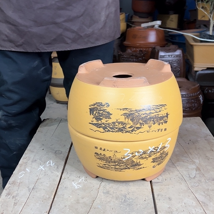 紫砂花盆不好意思哈我的小可爱