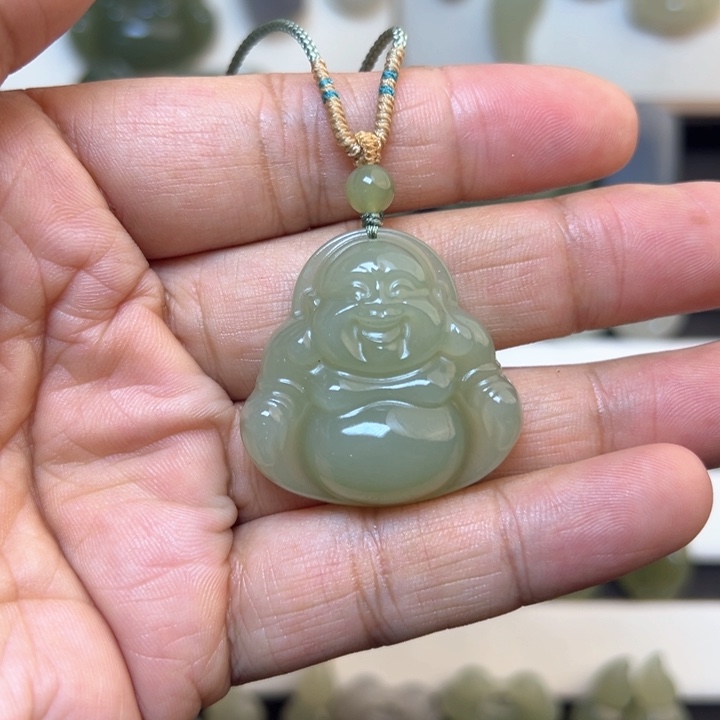 和田玉颈饰未镶嵌666